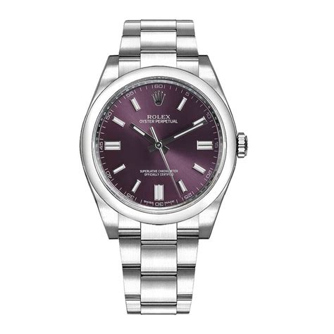 rolex with purple dial|Rolex oyster perpetual purple dial.